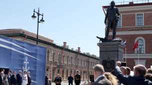  Открытие памятника адмиралу Ушакову в Санкт-Петербурге