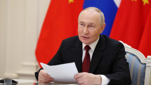 Владимир Путин проводит переговоры с председателем КНР Си Цзиньпино