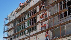 Строительство школы в микрорайоне в Мариуполе