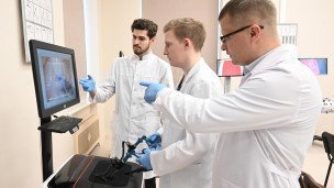 Ординаторы во время занятий