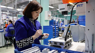 Производство электротехнической продукции на Курском заводе