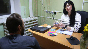 военнослужащий в кабинете психолога 