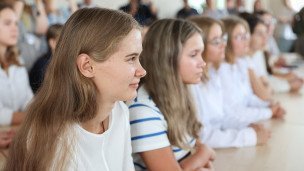 Студентки колледжа