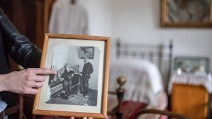 Интерьер дома-музея Льва Толстого на территории музея-усадьбы "Ясная Поляна" 