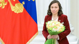 Многодетная мать  удостоенная звания Мать-героиня