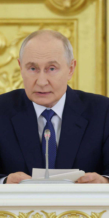 Владимир Путин на заседании Совета