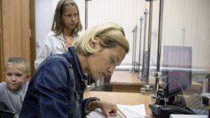 В службе поддержки семей