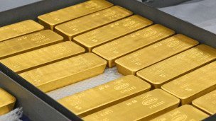 Готовые маркированные слитки золота