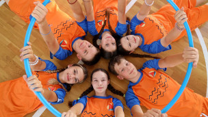 Дети в лагере