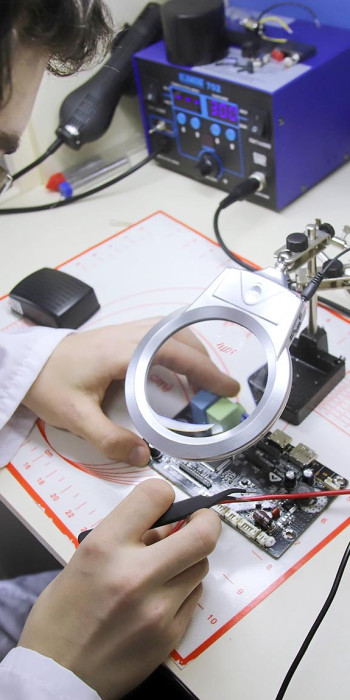 Во время разработки технологий