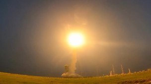 Испытательный пуск межконтинентальной баллистической ракеты
