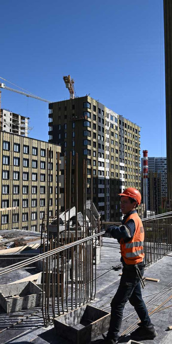 Строительство новостройки