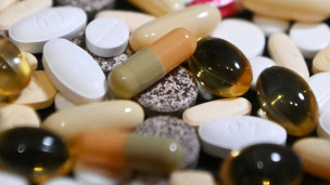 Таблетки крупным планом 