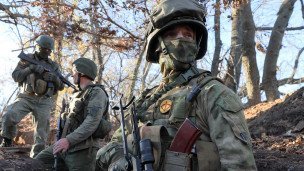 Военнослужащий армии России на СВО
