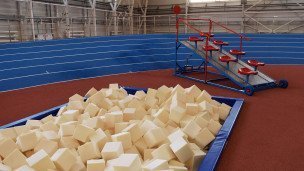 Строительство спортивного легкоатлетического манежа