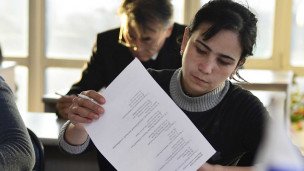 Иностранный гражданин на экзамене по русскому языку