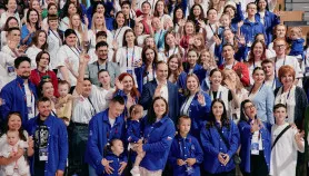 Участники на всероссийском молодежном форуме