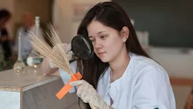 Ученица на занятиях 